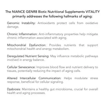 GENR8 Biotic Nutritional Supplements VITALITY Hallmark (2)