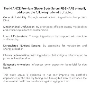 NIANCE Premium Glacier Body Serum RE-SHAPE Hallmark (2)