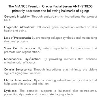 NIANCE Premium Gletscher-Gesichtsserum ANTI-STRESS Markenzeichen (2)